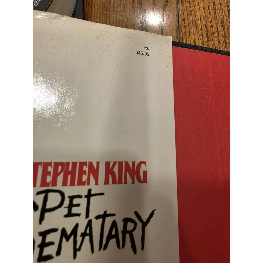 Pet Sematary Stephen King True 1st HC DJ 